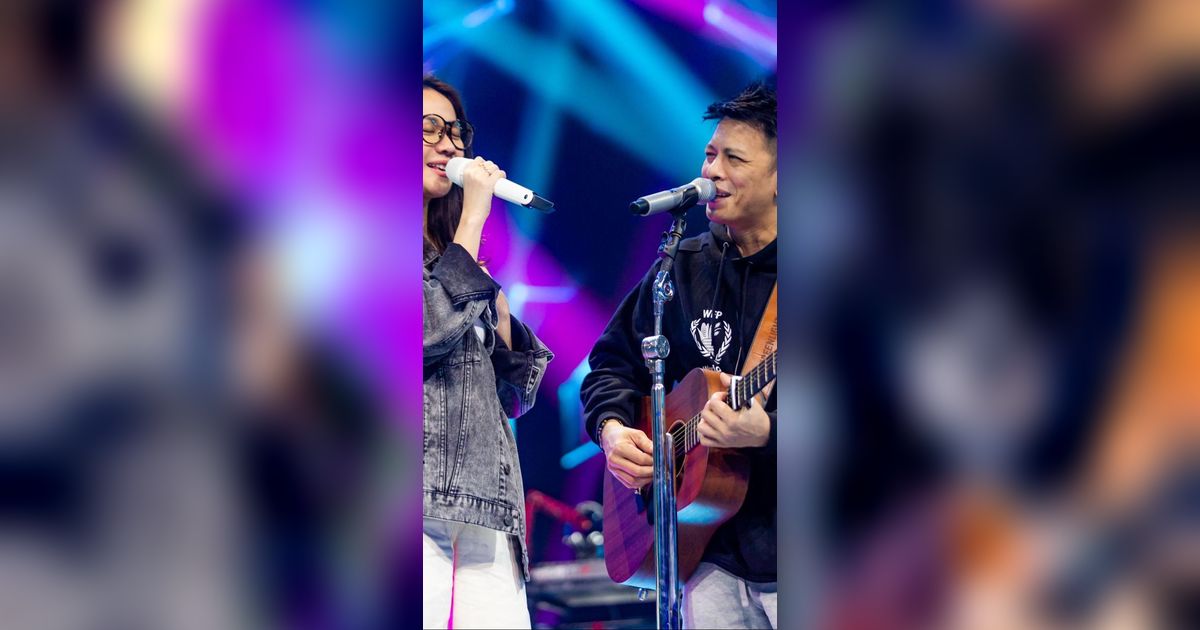 Terungkap Alasan Ariel NOAH Layangkan Ciuman di Pipi BCL Sebelum Manggung