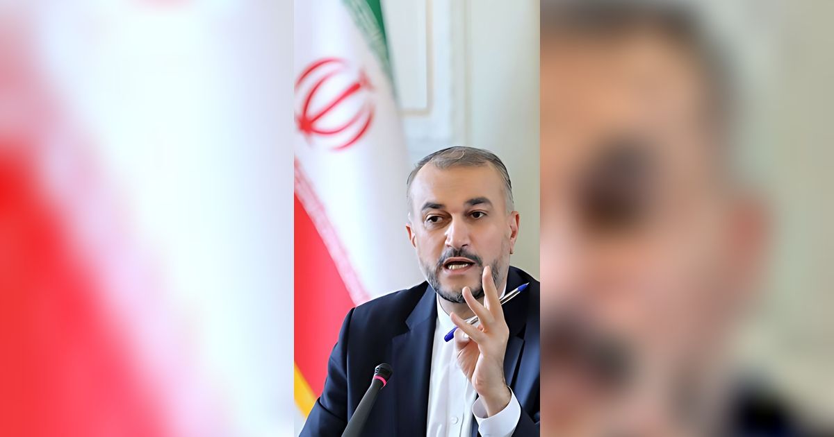 Menlu Iran Kirim Pesan ke AS: Kendalikan Israel Jika Ingin Konflik dengan Hamas Tidak Meluas