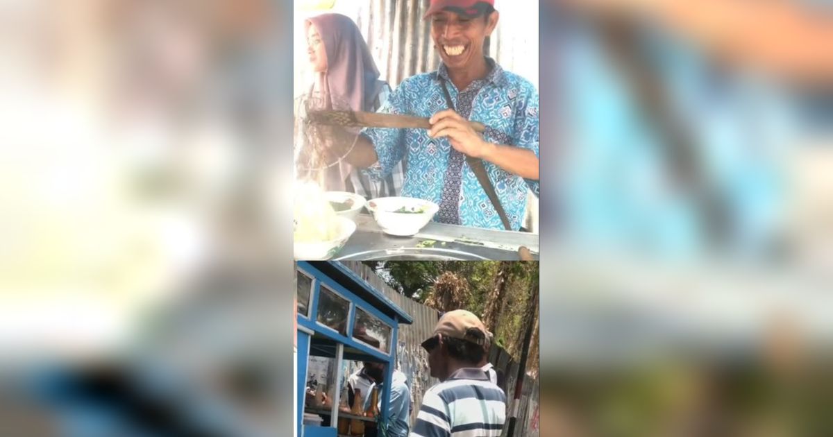 Aksi Wanita Borong Mi Ayam Gerobak 50 Porsi dan Dibagikan ke Orang Ini Viral, Tuai Pujian Warganet
