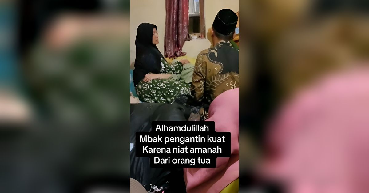 Detik-detik Pengantin Wanita Langsung Jatuh Lemas Lihat Ibu Meninggal Dunia di Hari Pernikahan