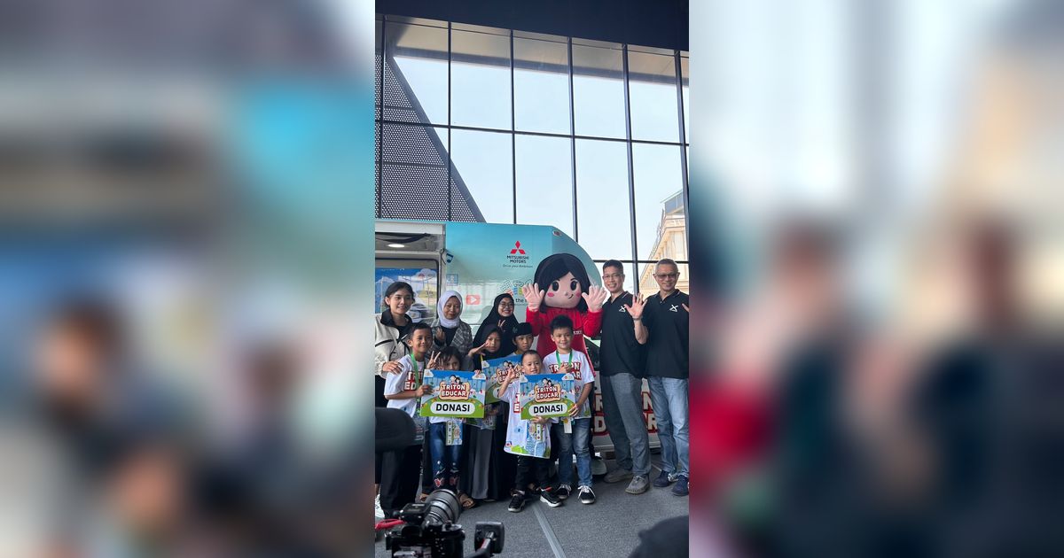 Mitsubishi Hadirkan Mobil Triton Educar untuk Tingkatkan Literasi Digital Anak Kurang Mampu