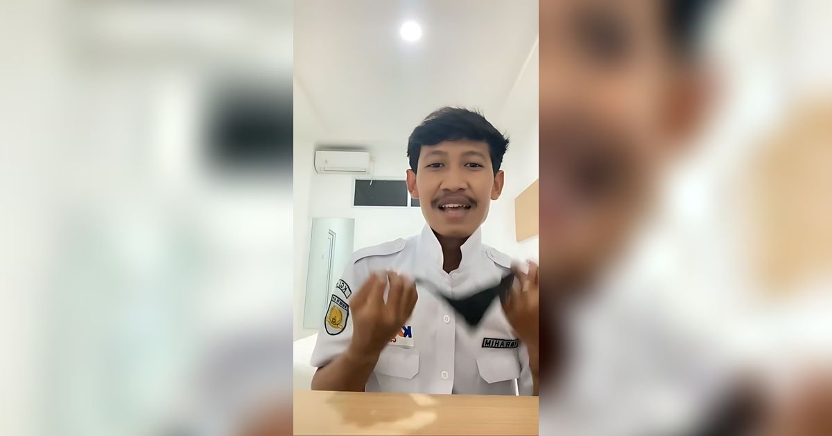 Pria Viral Bermasker Dikira Muda Akhirnya Cukur Kumis, Hasilnya Makin Beda