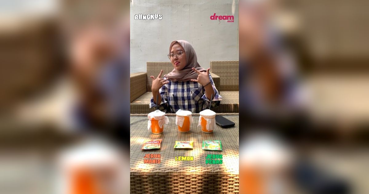 Bungkus! Tebak Minuman Rasa Jeruk