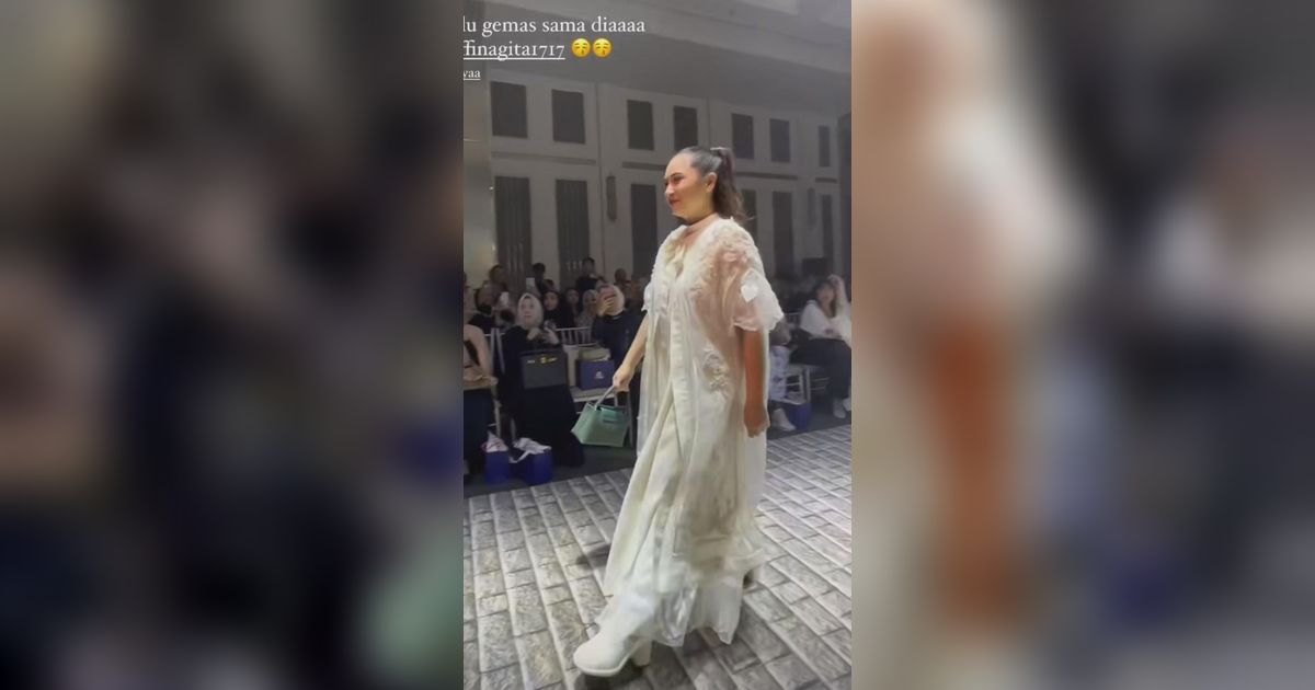 Potret Nagita Slavina Jadi Model Catwalk, Outfit Tak Pernah Gagal - Cantiknya Kayak Bidadari