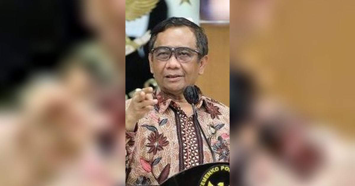 VIDEO: Perintah Tegas Menko Mahfud Kepada Polisi Soal Dugaan Penerasan Pimpinan KPK Firli