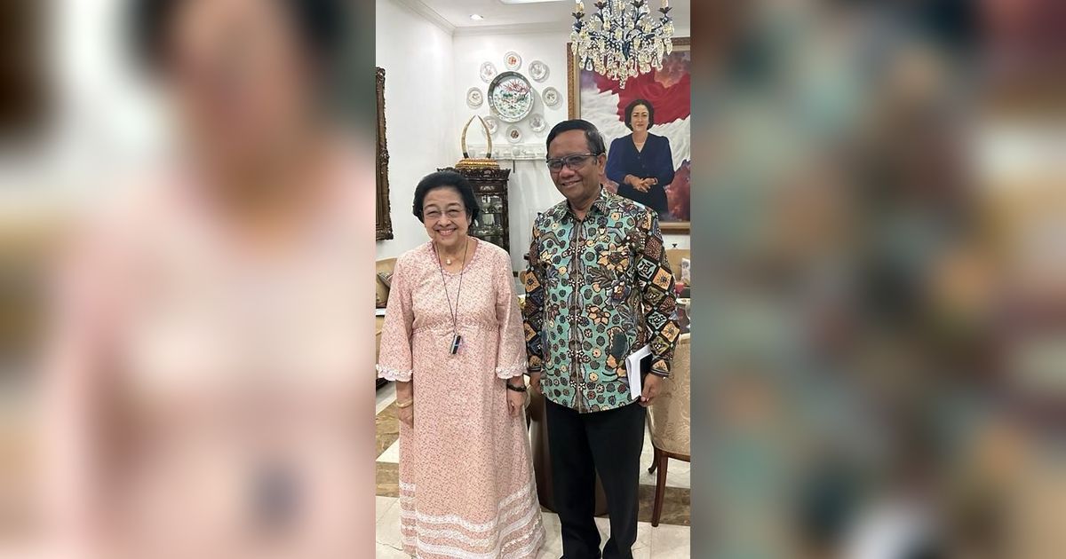 Megawati Beberkan Alasan Pilih Mahfud MD Jadi Cawapres Ganjar