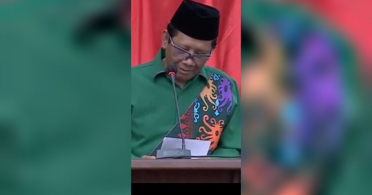 Rekam Jejak Mahfud MD, Cawapres Ganjar Pranowo