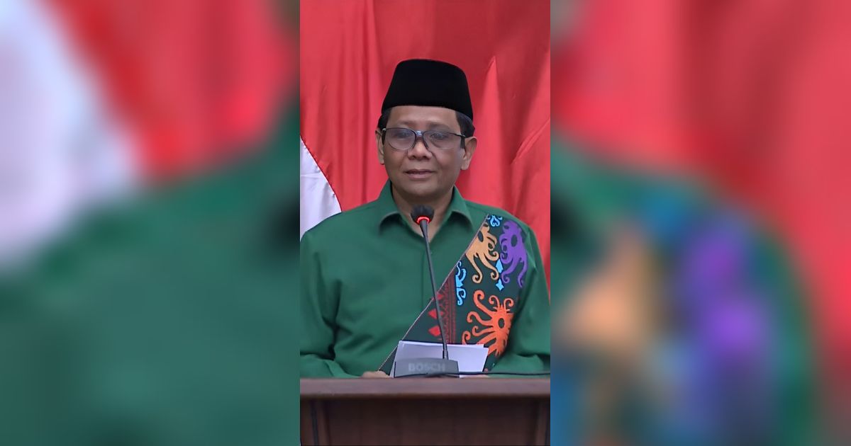 Resmi Dampingi Capres Ganjar Pranowo, Mahfud MD: `Baru Kali Ini Saya Nyatakan Bersedia Jadi Cawapres`