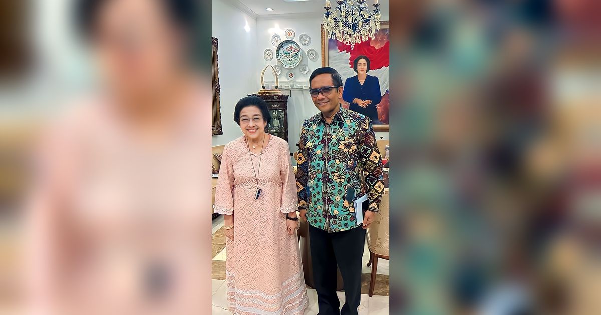 Megawati: Dulu Saya Kesepian, Sekarang Ada Pak Mahfud