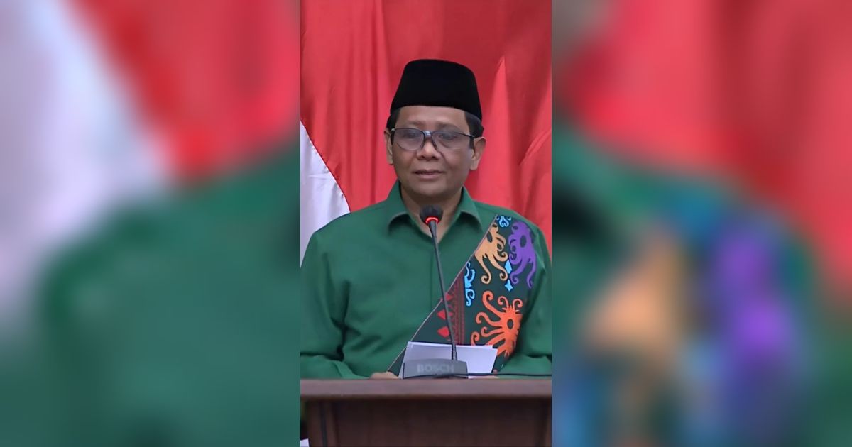 Mahfud MD Jadi Cawapres: Dulu Saya Bukan Siapa-Siapa, Sampai Datang Presiden Nyeleneh Bernama Gus Dur