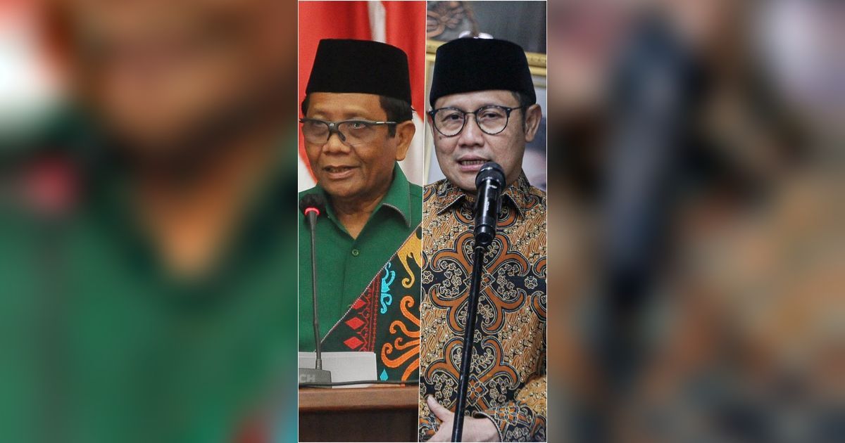 Siap Maju Pilpres 2024, Bakal Cawapres Mahfud MD dan Cak Imin Sama-Sama Tak Punya Utang