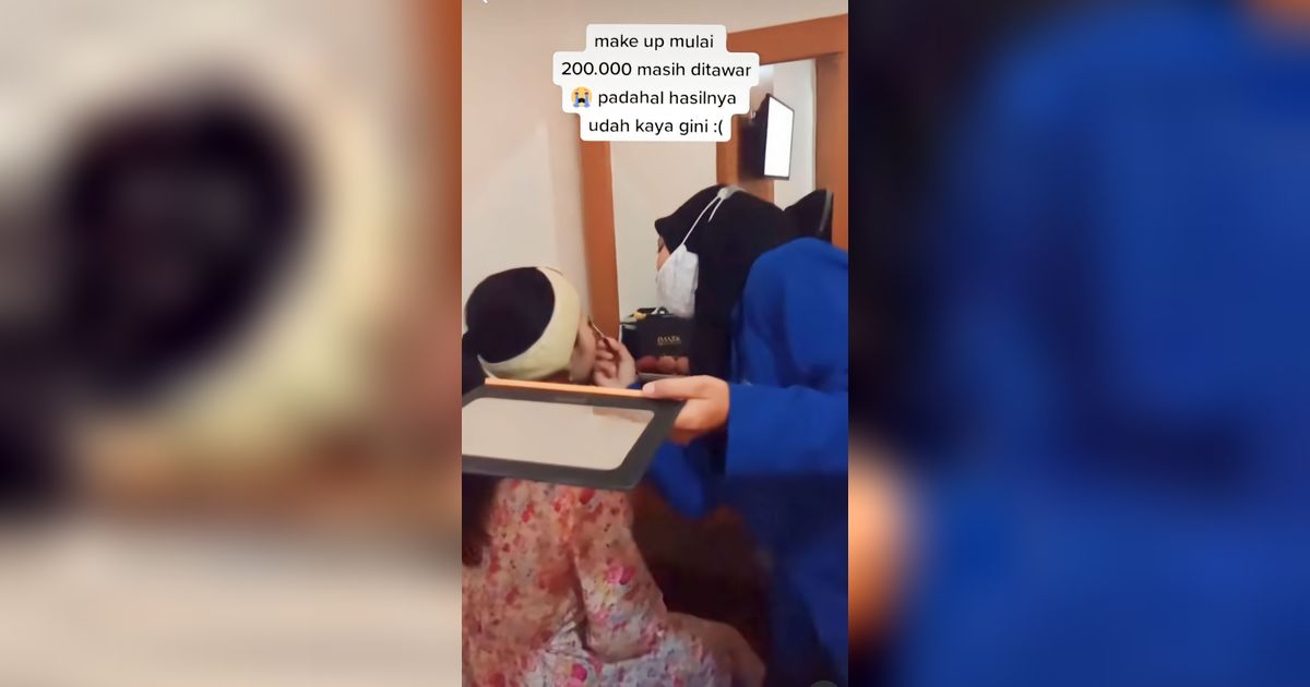 Curhat Nyesek MUA Pasang Tarif Cuma Rp 200 Ribu Masih Ditawar, Padahal Hasilnya Gak Kaleng-Kaleng