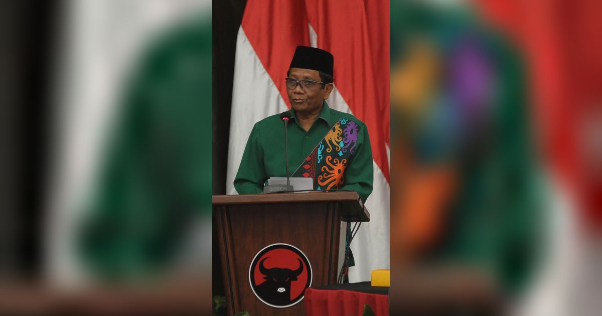 Resmi Jadi Cawapres Ganjar, Mahfud MD Belum Ajukan Pembuatan SKCK ke Polri