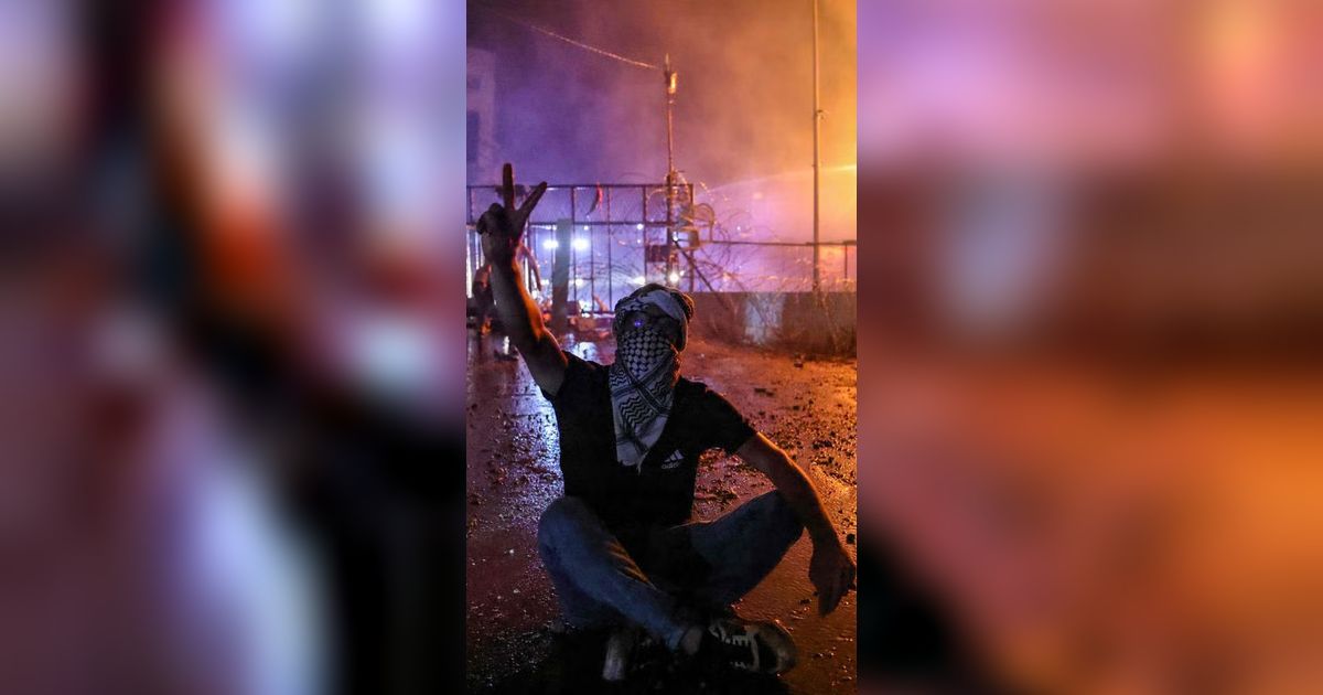 Imbas Serangan Bom Israel ke RS Gaza, Demonstran Bakar Kedutaan AS di Libanon