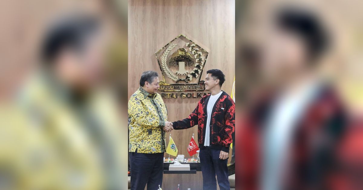 FOTO: Momen Kaesang Temui Airlangga Hartarto di Markas Golkar, Pelajari Strategi Menangkan Pemilu 2024