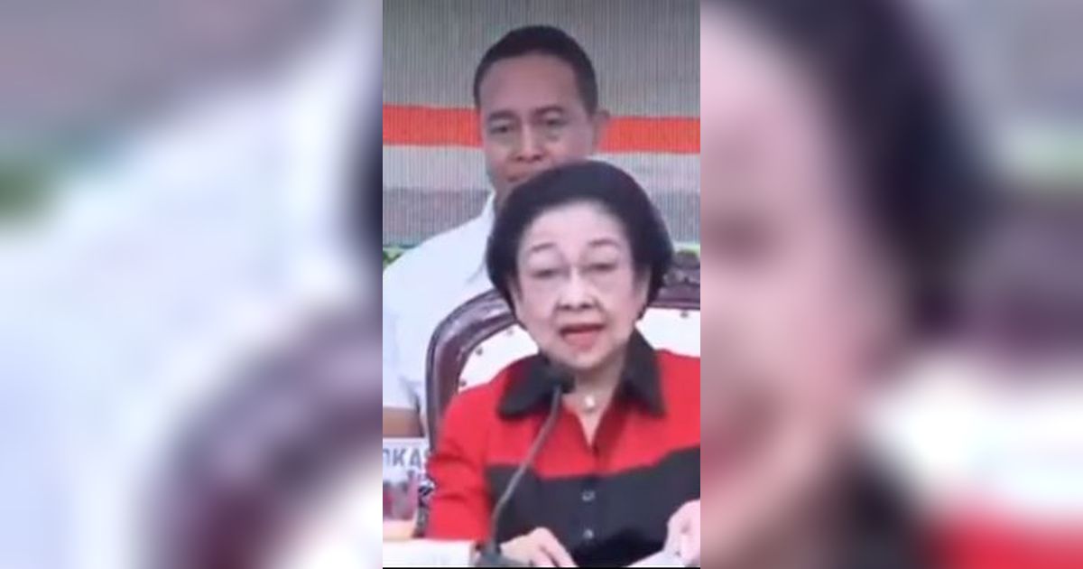 Saat Megawati Mengumumkan Bakal Cawapres, Gestur Tubuh Andika Perkasa Jadi Sorotan Menggerakkan Kepala Manggut-manggut