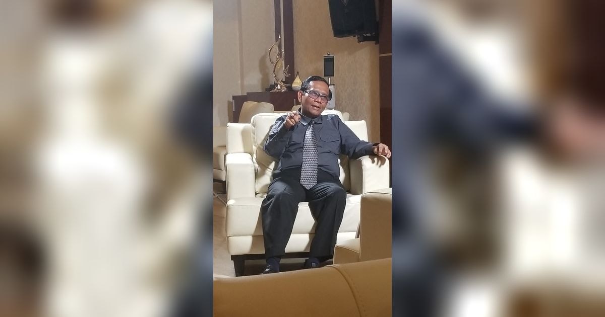 Mahfud MD Blak-blakan Soal Modal Jadi Cawapres Ganjar Pranowo di Pilpres 2024