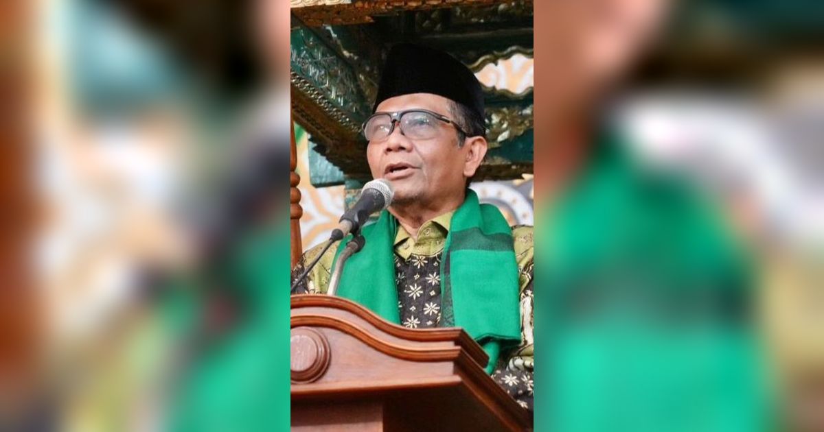 Mahfud MD: Saya Bukan NU Naturalisasi