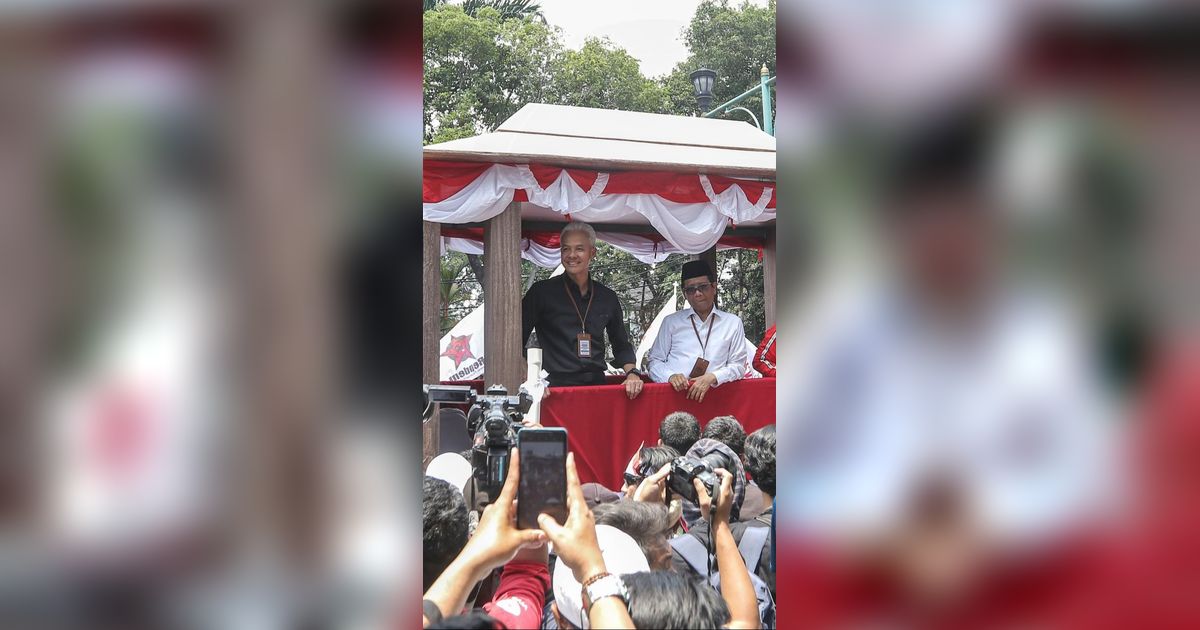 Usai Daftar ke KPU, Ganjar-Mahfud Berkumpul di Rumah Megawati: Minum Jus dan Ketawa-Ketawa