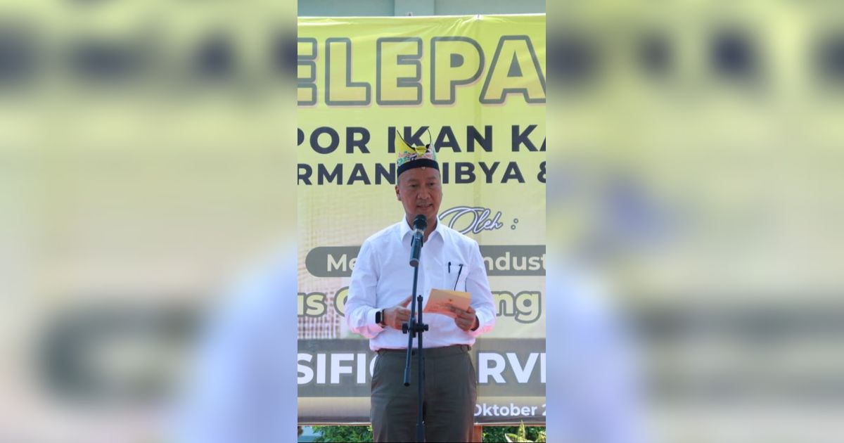 Lepas Ekspor Sarden 2,2 Juta US Dollar ke Jerman, Menperin: Bukti Kualitas Tinggi Produk Banyuwangi