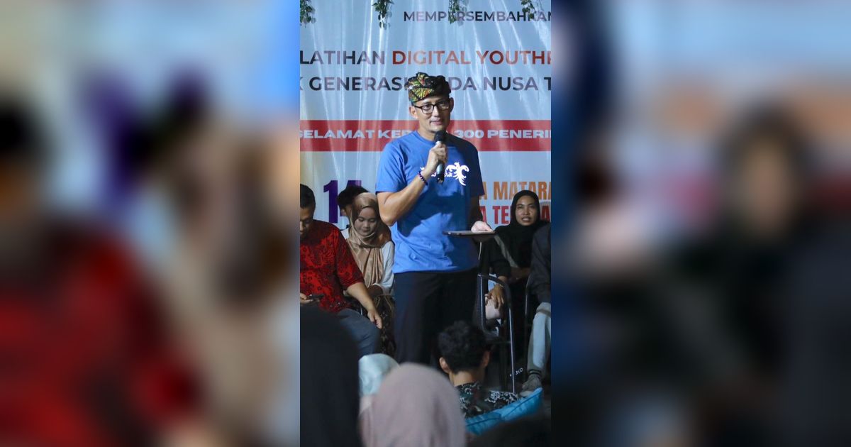 Legowo Tak jadi Cawapres, Sandiaga Siap jadi 'Senjata' Pemenangan Ganjar-Mahfud MD