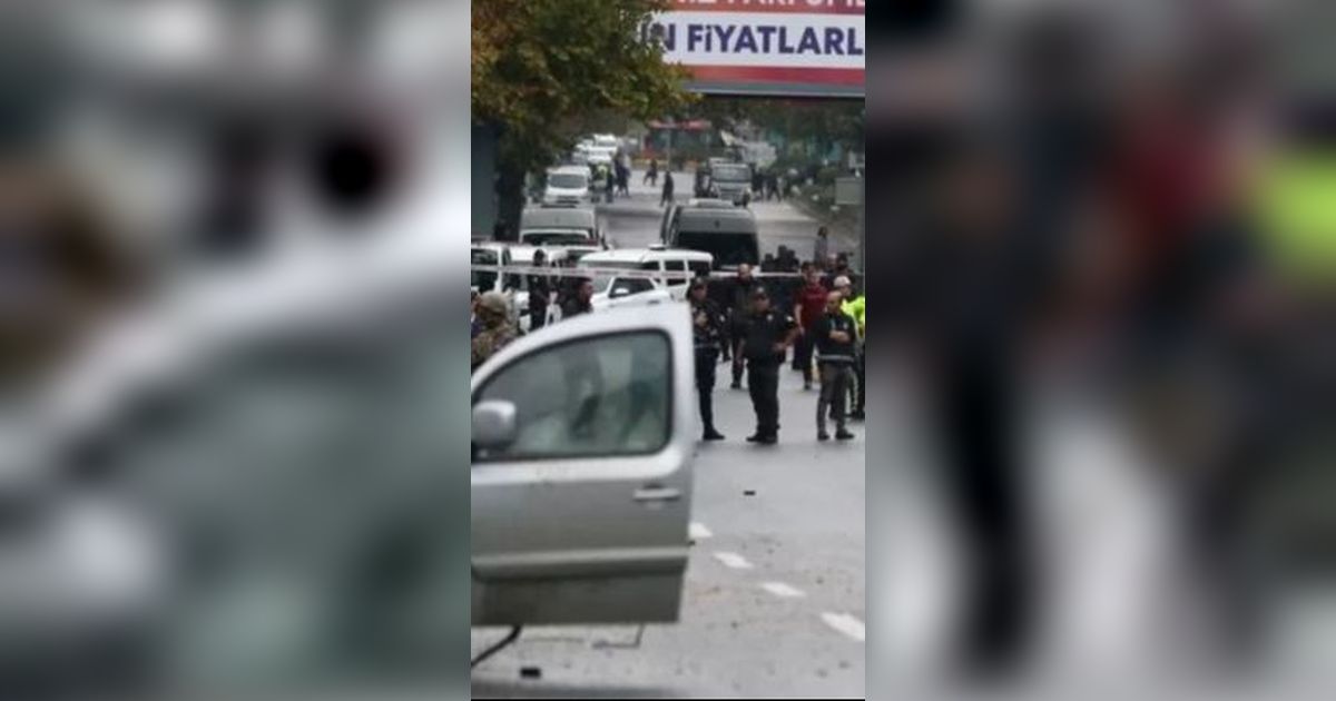 Bom Bunuh Diri Guncang Gedung Kementerian Turki, Satu Orang Tewas dan Dua Luka