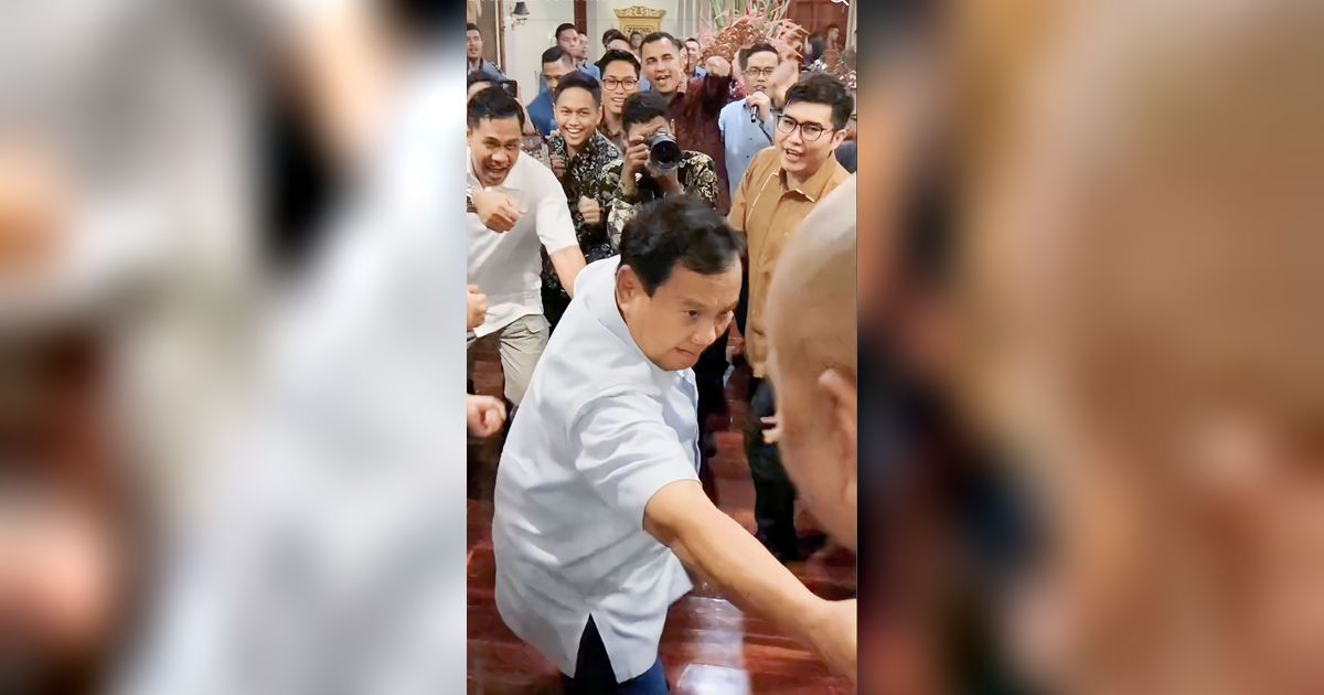 Viral Video Pesta Ultah ke-72 Prabowo, Gaya Joget Jadi Sorotan