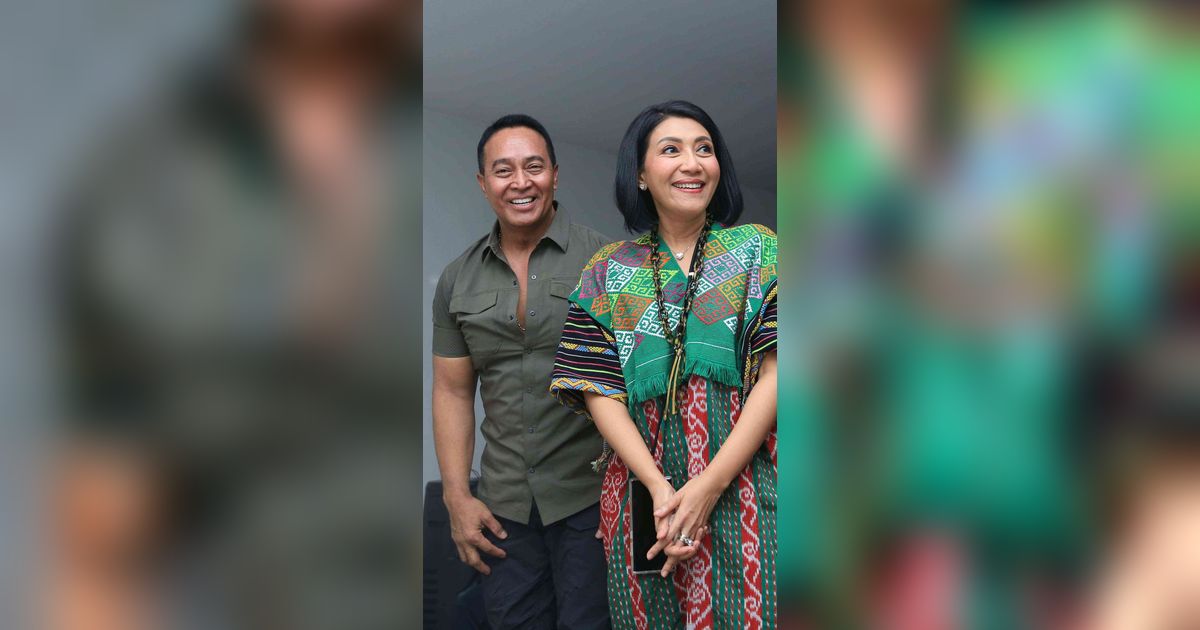 Potret Andika Perkasa Ajak Istri Diah Erwiany Nonton 'Rencana Besar'