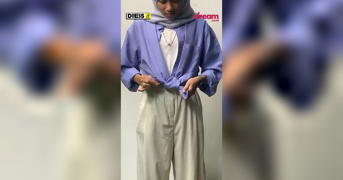 DRESS IT! Tips Cara Mengikat Ujung Kemeja Biar Kece