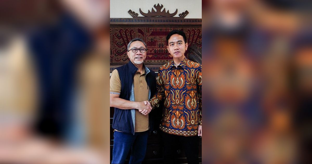 Zulfikli Hasan Pajang Foto Momen Bertemu Gibran Rakabuming: 'Bismillah Mas Wali'