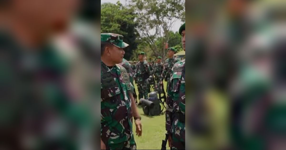 Merinding, Pesan Kasad Dudung kepada Prajurit TNI yang Akan Berangkat Tugas 'Jangan Sampai Pulang Nyawa ya'