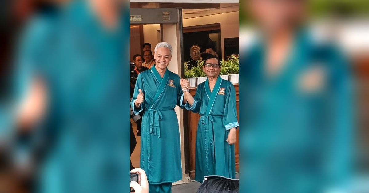 Matangnya Persiapan Ganjar dan Mahfud Sebelum Tes Kesehatan di RSPAD