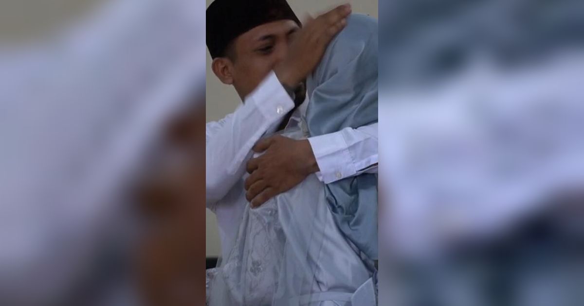 Momen Pelaku Curanmor Lakukan Akad Nikah di Polsek Sukolilo Surabaya, Tak Kuasa Tahan Tangis