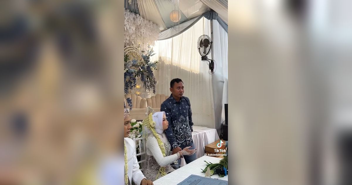 Sangat Dekat, Momen Kakak Laki-Laki Menangis saat Adik Perempuannya Menikah Ini Viral