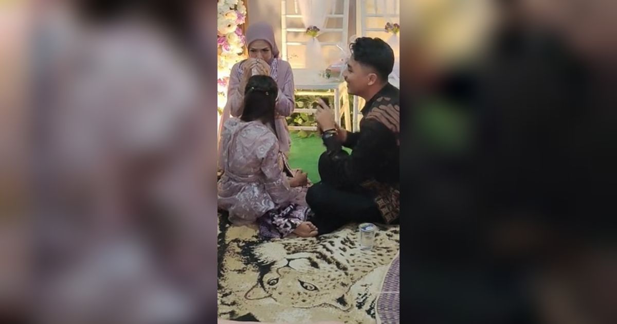 Viral Momen Seorang Anak Menangis saat Ada Pria Minta Izin Menikahi Ibunya, Warganet Ikut Terharu