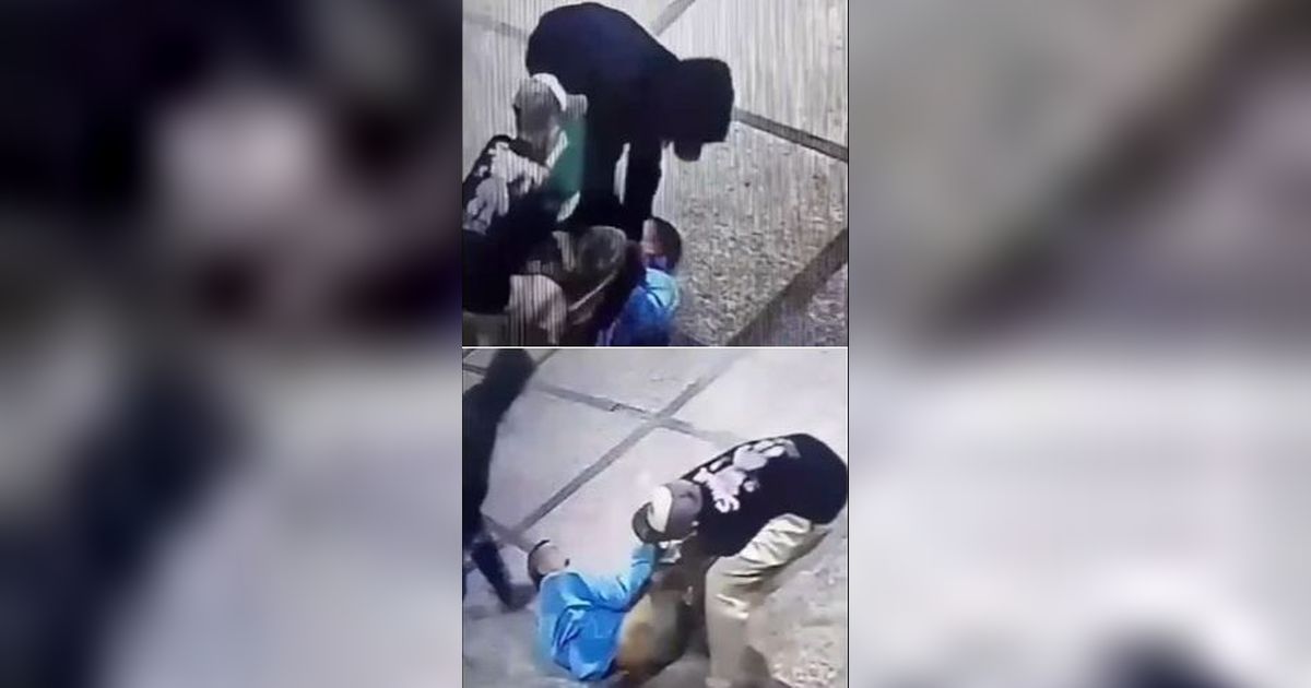 Viral Video 2 Pria Muda Aniaya dan Rampas Uang Milik Penyandang Disabilitas, Aksinya Terekam CCTV