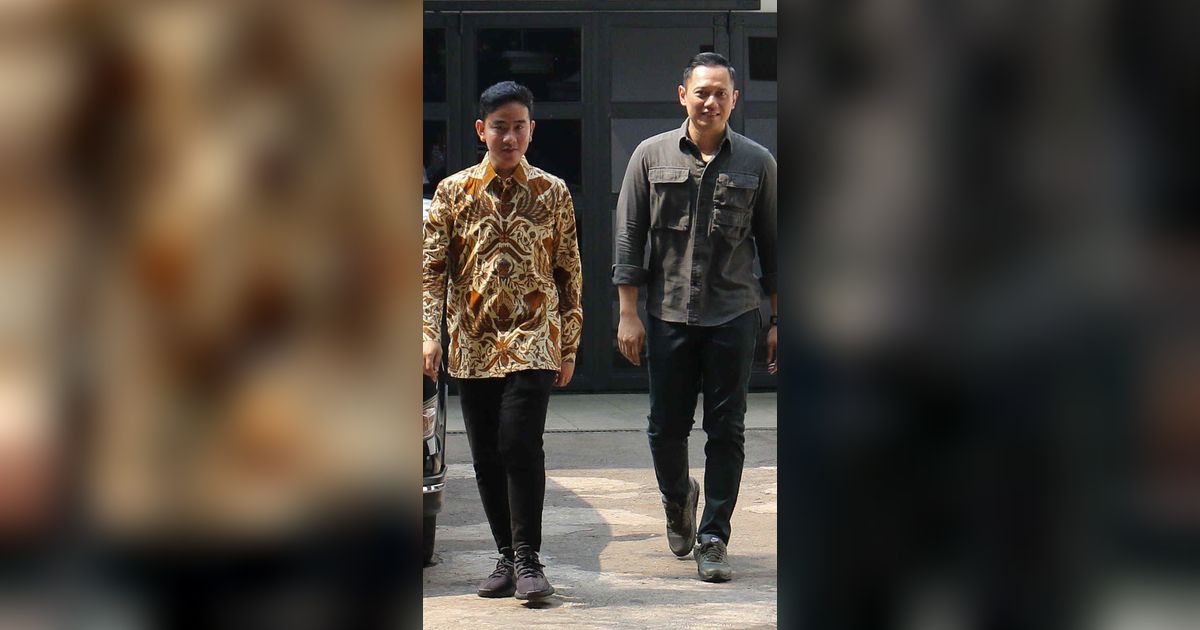 Mengulas OOTD Gibran Vs AHY saat Bertemu di Rumah Ketum Demokrat