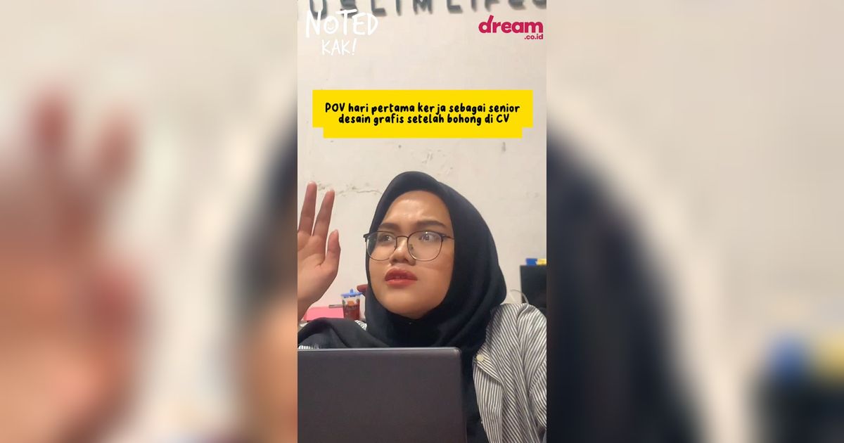 NOTED KAK! POV Kerja Hari Pertama