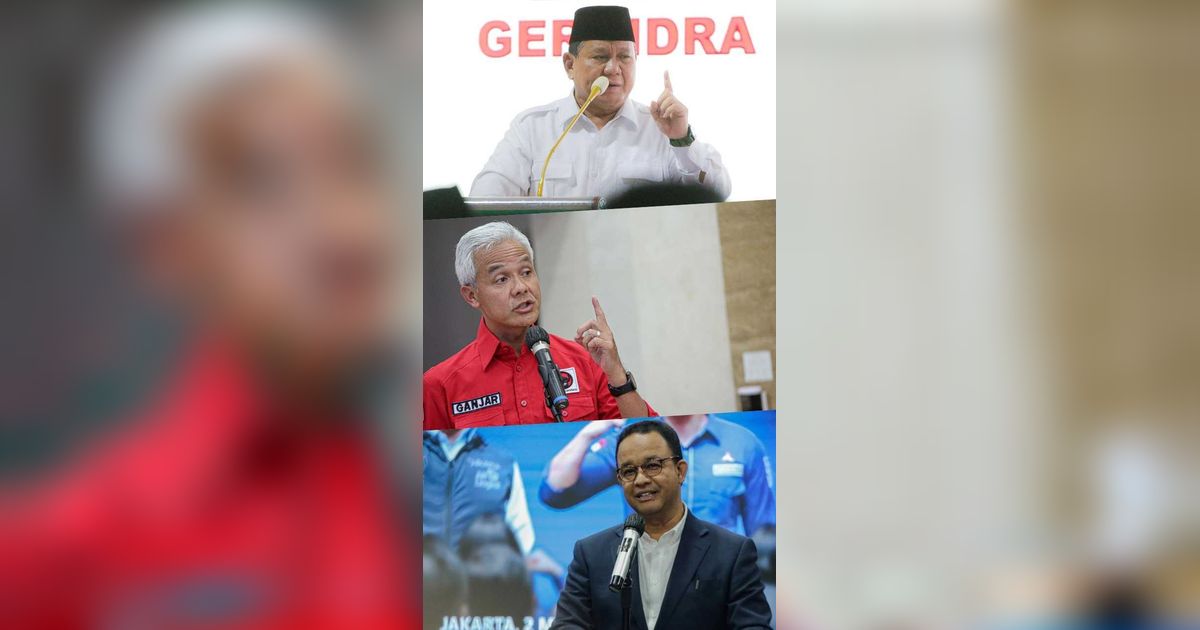 LSI Denny JA: Prabowo Laku di Kalangan Tamatan SD, Ganjar dan Anies Jadi Rebutan Lulusan Pendidikan Tinggi