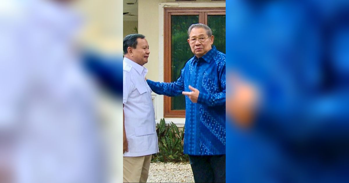 Bertemu Sebelum Daftar ke KPU, Sambil Hormat Prabowo Minta Doa Restu SBY