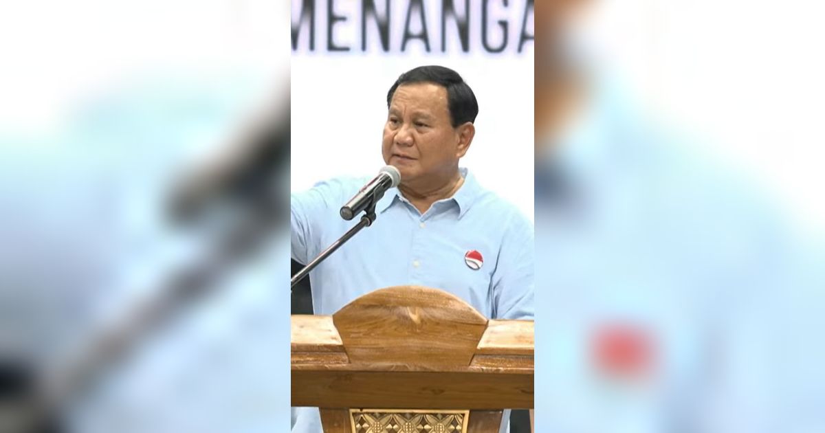 Prabowo Minta Pendapat Soal Gibran: Gimana Paten Gak Wakil Presiden Kita?