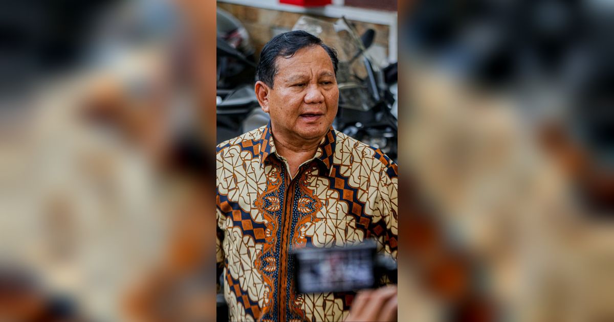 Canda Prabowo, Momen Kocak Wartawan Panik Ditinggal Kabur