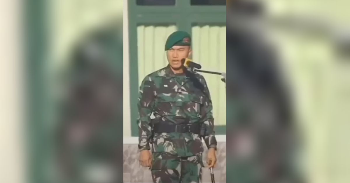 Kronologi Anggota TNI Praka DRB Bacok Komandannya di Markas Rindam Manokwari Usai Apel Pagi