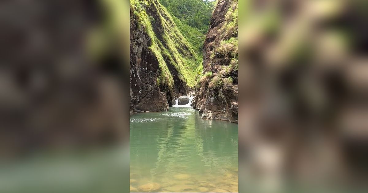 Disebut Thailandnya Garut, Begini Suasana Syahdu Leuwi Tonjong Cihurip yang Bikin Betah