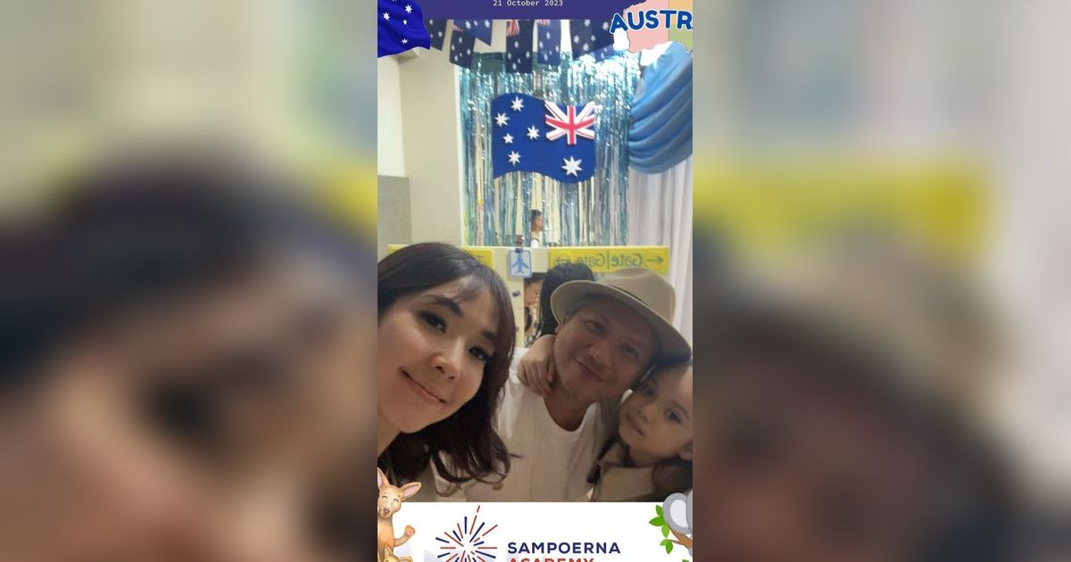 8 Foto Gading Marten dan Gisella Anastasia Akur Saat Dampingi Gempi di Acara UN Day 2023