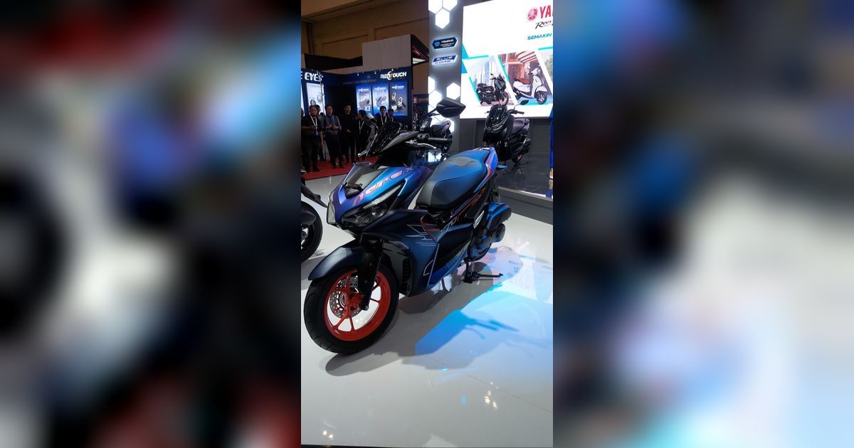 Bikin Terpana, Yamaha Aerox 155 Punya 4 Warna dan Striping Baru