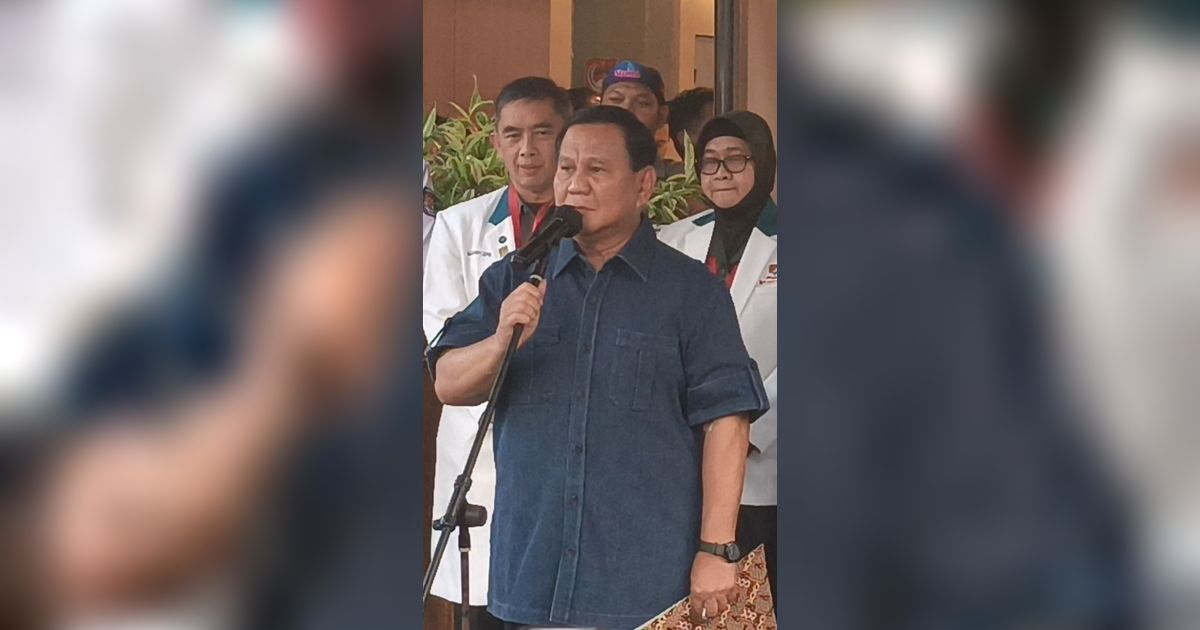 Gerindra Bantah Kabar Prabowo Dua Kali Terkena Stroke