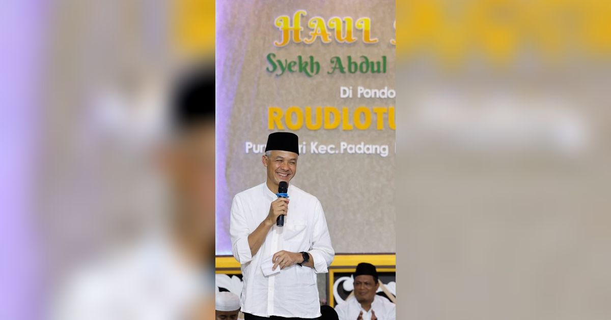 Sowan Kiai Se-Sumsel & Sumbar, Ganjar Terima Aspirasi Majukan Pendidikan Ponpes Lewat UU Pesantren