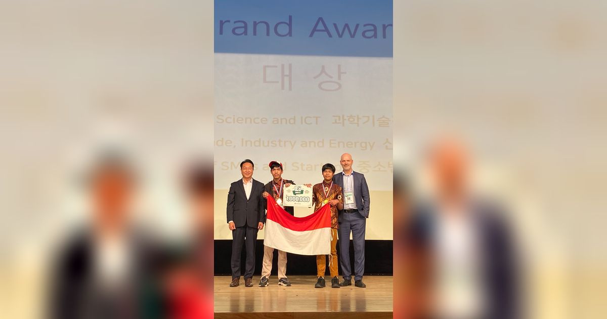 Bikin Bangga, Indonesia Raih Penghargaan Tertinggi Grand Award dalam IMSCC 2023 di Korea Selatan