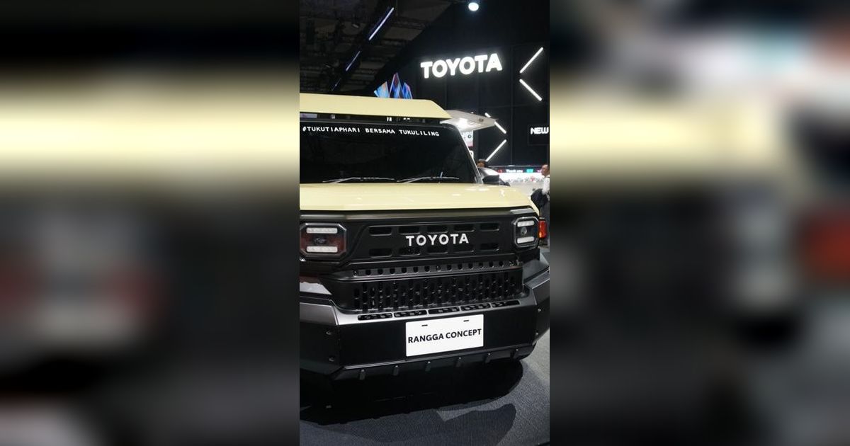 Potret Mobil Kijang Rangga Buatan Indonesia yang Mejeng di Japan Mobility Show